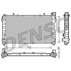 Radiateur, refroidissement moteur DENSO DRM06011