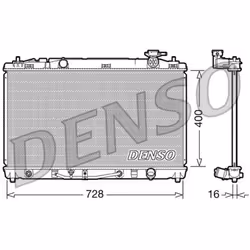 Radiateur, refroidissement moteur DENSO DRM50042