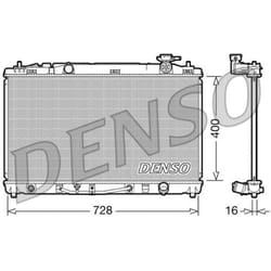 Radiateur, refroidissement moteur DENSO DRM50042