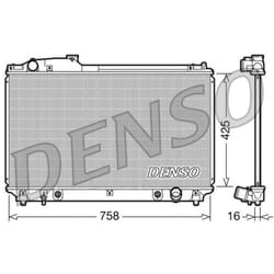 Radiateur, refroidissement moteur DENSO DRM51003