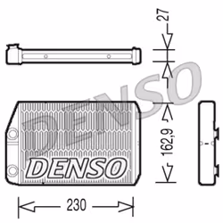 Échangeur de chaleur, chauffage habitacle DENSO DRR09034