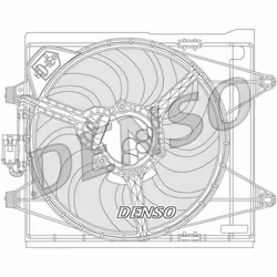 Ventilateur, refroidissement moteur DENSO DER09051