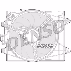 Ventilateur, refroidissement moteur DENSO DER13005