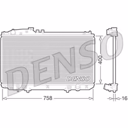 Radiateur, refroidissement moteur DENSO DRM51009 - Vue supplémentaire 3