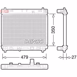 Radiateur moteur DENSO DRM50058
