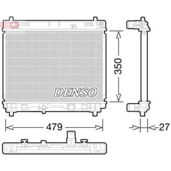 Radiateur moteur DENSO DRM50058
