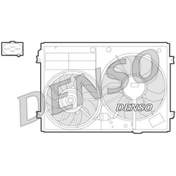Ventilateur, refroidissement moteur DENSO DER32012