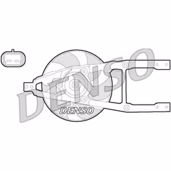 Ventilateur, refroidissement moteur DENSO DER09055
