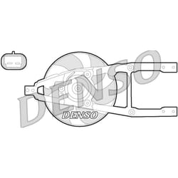 Ventilateur, refroidissement moteur DENSO DER09055