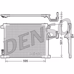 Condenseur, climatisation DENSO DCN46012