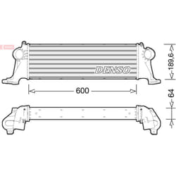 Intercooler DENSO DIT12004