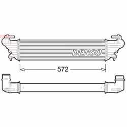 Intercooler DENSO DIT09114