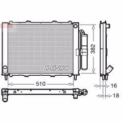 Radiateur moteur DENSO DRM23103