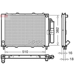 Radiateur moteur DENSO DRM23103