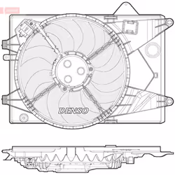 Ventilateur, refroidissement moteur DENSO DER15003 - Vue supplémentaire 3