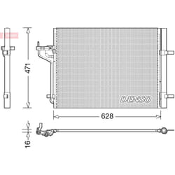 Condenseur, climatisation DENSO DCN10029