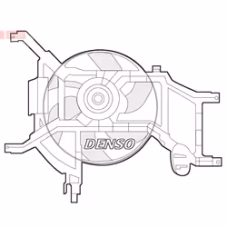 Ventilateur, refroidissement moteur DENSO DER37002
