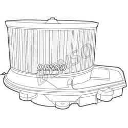 DENSO DEA02002 Pulseur d'Air pour véhicules avec direction à gauche avec résistance VOLKSWAGEN: Passat B5 GP Break, Passat B5 GP Berline