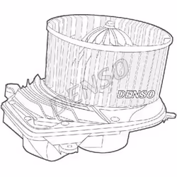 Pulseur d'Air; DENSO; pour véhicules avec direction à gauche avec résistance; pour VOLKSWAGEN, AUDI, VW, SKODA; 8D1820021, 8D ...