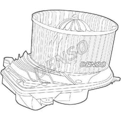 DENSO DEA02003 Pulseur d'Air pour véhicules avec direction à gauche avec résistance VOLKSWAGEN: Passat B5 GP Break, Passat B5 GP Berline