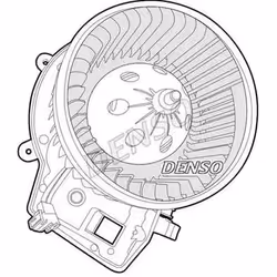 Pulseur d'Air; DENSO; pour véhicules avec direction à gauche sans résistance; pour MERCEDES-BENZ; A2038202514