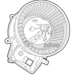 DENSO DEA17001 Pulseur d'Air pour véhicules avec direction à gauche sans résistance MERCEDES-BENZ: Classe C Berline, Classe C Break, CLK Coupé