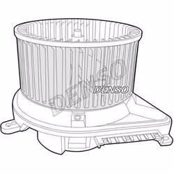 Pulseur d'Air; DENSO; pour véhicules avec direction à gauche sans résistance; pour MERCEDES-BENZ; A0018305608