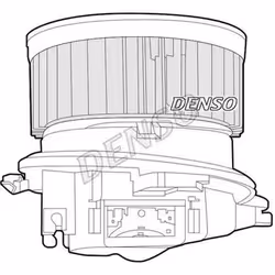 Pulseur d'Air; DENSO; pour véhicules avec direction à gauche sans résistance; pour PEUGEOT, CITROËN; 644195, 644195