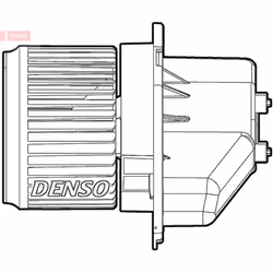 Pulseur d'air habitacle DENSO DEA13004