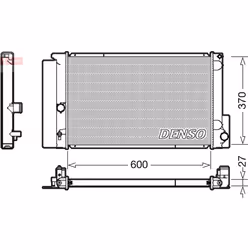 Radiateur, refroidissement moteur DENSO DRM50087