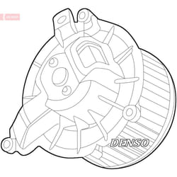 Pulseur d'air habitacle DENSO DEA12003