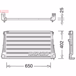 Intercooler DENSO DIT06003