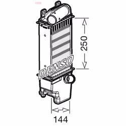 Intercooler DENSO DIT50013