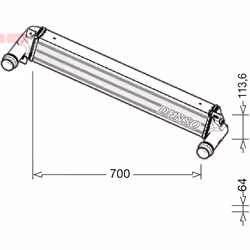 Intercooler DENSO DIT06010