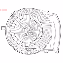 Pulseur d'air habitacle DENSO DEA07021