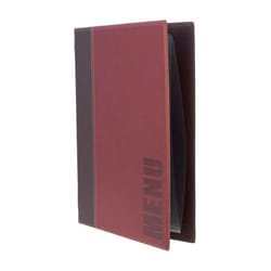Protège-menu Tendance format A5 couleur bordeaux Securit Bordeaux