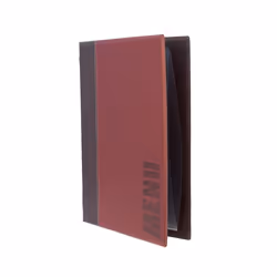 Securit MC-TRA4-WR A4 Cuir, Plastique PU, Plastique Marron, Rouge 1 pièce(s)