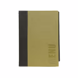 Securit MC-TRA4-GR, A4, Cuir, Plastique PU, Plastique, Vert, Mat, Vernis, Plastique, Angles arrondis