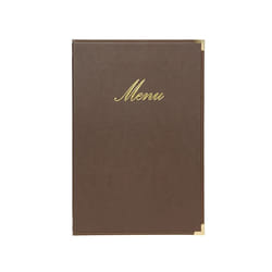 Securit MC-CRA4-BR A4 Métal, Plastique PU Marron 1 pièce(s)