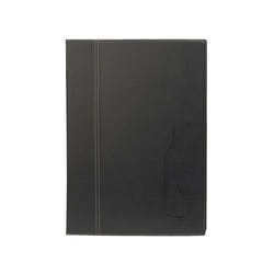 Securit MC-TRWC-BL A4 Cuir, Plastique PU, Plastique Noir 1 pièce(s)