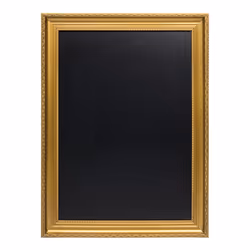 Securit WBC-G-85, 650 x 850 mm, Mélamine, Métal, Résine, Bois, Or