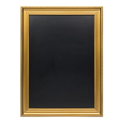 Securit WBC-G-105 tableau à craie et accessoires Or Mélamine, Métal, Résine, Bois