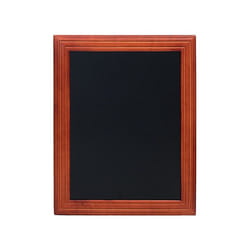 Securit WBU-M-40 tableau à craie et accessoires Acajou Mélamine, Métal, Résine, Bois