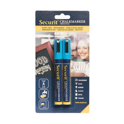 Securit BL-SMA510-BU marqueur à craie liquie Cosse Bleu 2 pièce(s)