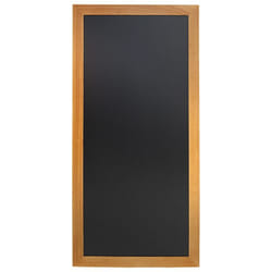 Ardoise murale long teck - 56 x 120 cm