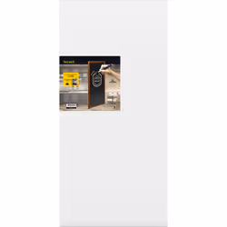 Securit WBL-DB-120 tableau à craie et accessoires Noir, Marron Mélamine, Métal, Résine, Bois