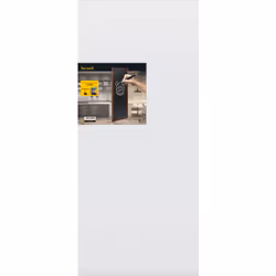 Securit WBL-DB-150 tableau à craie et accessoires Noir, Marron Mélamine, Métal, Résine, Bois