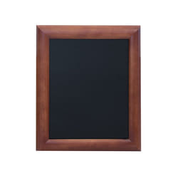 Securit WBU-DB-30 tableau à craie et accessoires Noir, Marron Mélamine, Métal, Résine, Bois