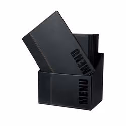 Securit MC-BOX-TRA4-BL A4 Métal, Cuir bycast Noir 20 pièce(s)