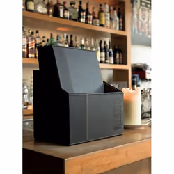 Securit MC-BOX-TRA4-BL A4 Métal, Cuir bycast Noir 20 pièce(s) - Vue supplémentaire 4